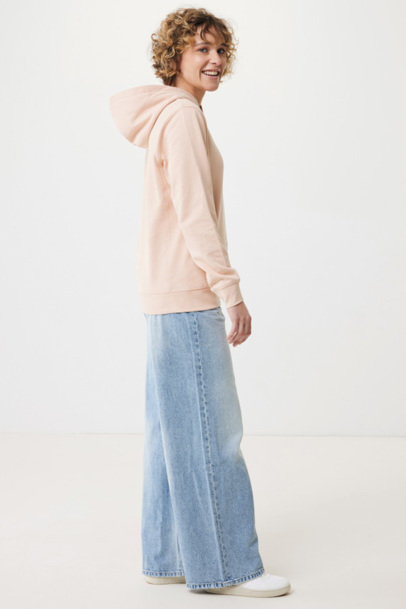 Mikina s kapucí a bočními kapsami IQONIQ Yengo z rec. bavlny