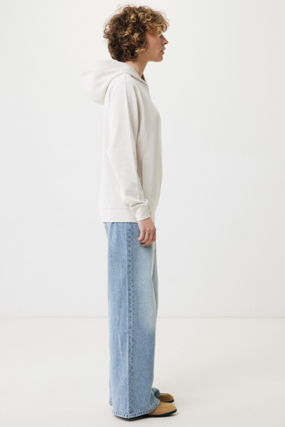 Mikina s kapucí a bočními kapsami IQONIQ Yengo z rec. bavlny