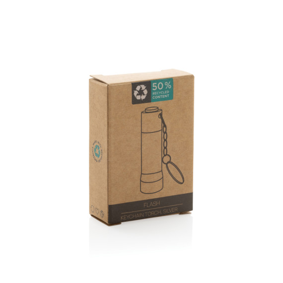 Svítilna na klíče Flash z RCS recyklovaného hliníku