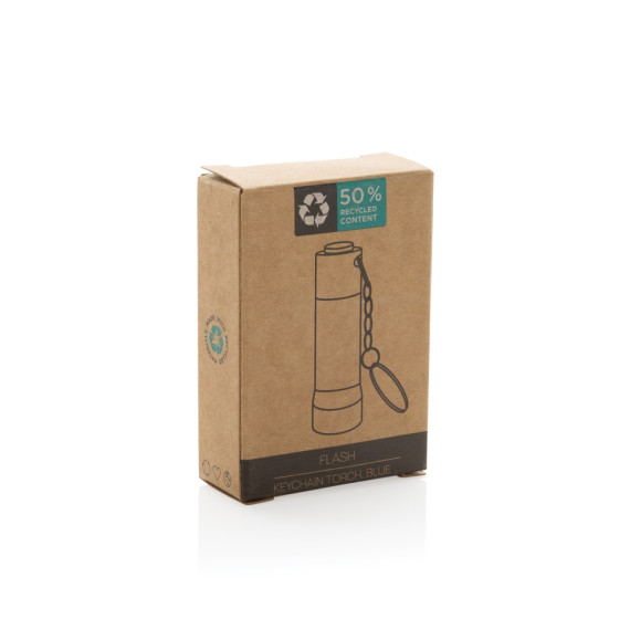 Svítilna na klíče Flash z RCS recyklovaného hliníku