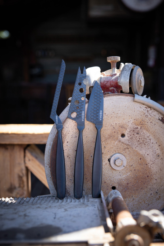 Sada sýrových nožů BOSKA Monaco+ Black