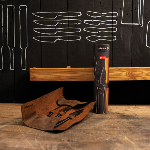 Sada sýrových nožů BOSKA Monaco+ Black