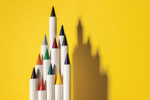 Sada 12ks barevných nekonečných tužek Micki GRS