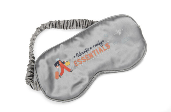 Páska přes oči na spaní VELURO