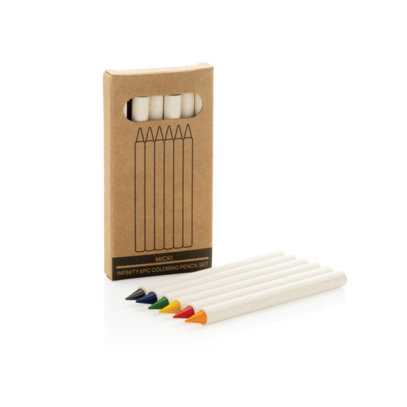 Sada 6ks barevných nekonečných tužek Micki GRS