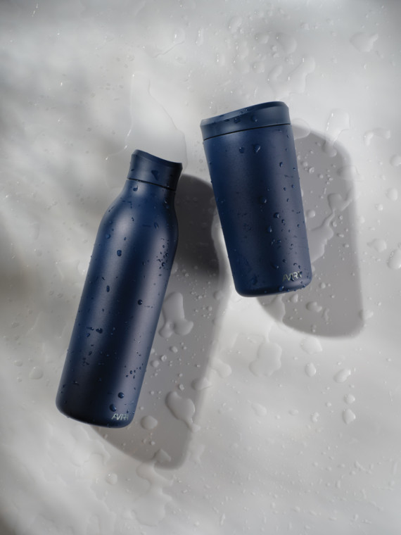 Lahev na vodu 600ml Avira Alok z RCS recykl. nerezové oceli