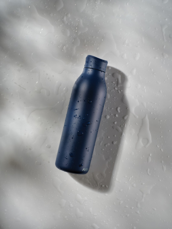 Lahev na vodu 600ml Avira Alok z RCS recykl. nerezové oceli