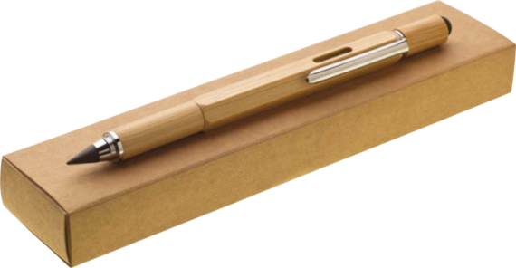 ATREZO PLUS  multifunkční bambusová tužka 6 v 1