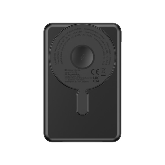 Magnetická powerbanka Urban Vitamin Delano 5v1 10000mAh 20W