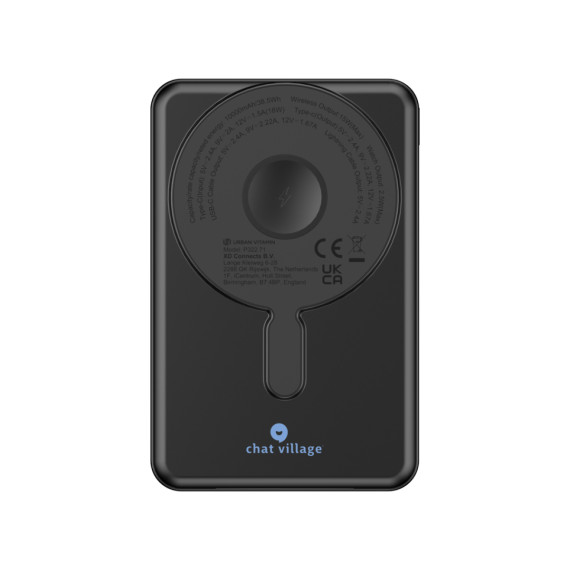 Magnetická powerbanka Urban Vitamin Delano 5v1 10000mAh 20W