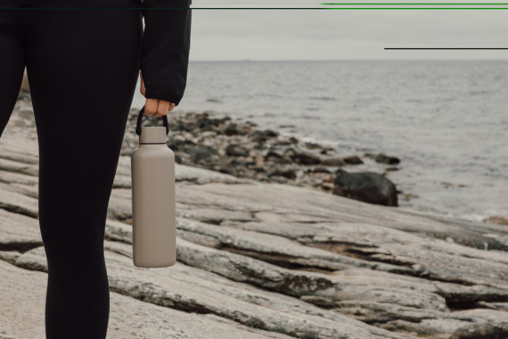 VINGA Termo lahev Baltimore 600 ml z RCS recykl. oceli