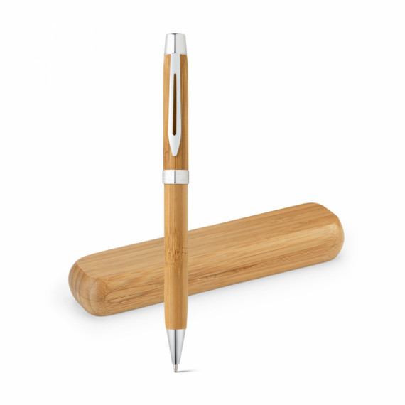 BAHIA. Kuličkové pero Bamboo s otočným mechanismem