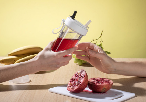 Hrnek se dvěma přihrádkami DUI 420 ml