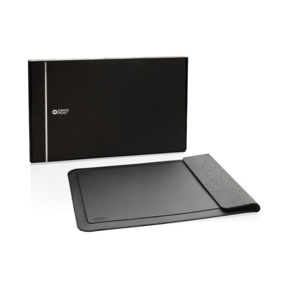 Obal na notebook 15,6" Swiss Peak s  magnet. nabíjením 15W