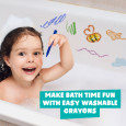 BATH CRAYONS. Vzdělávací hračky pro děti