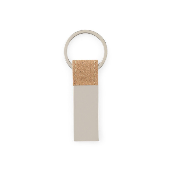 GOSLING. Sada sestávající z pouzdra na karty a klíčenky, obojí z kovu a korku