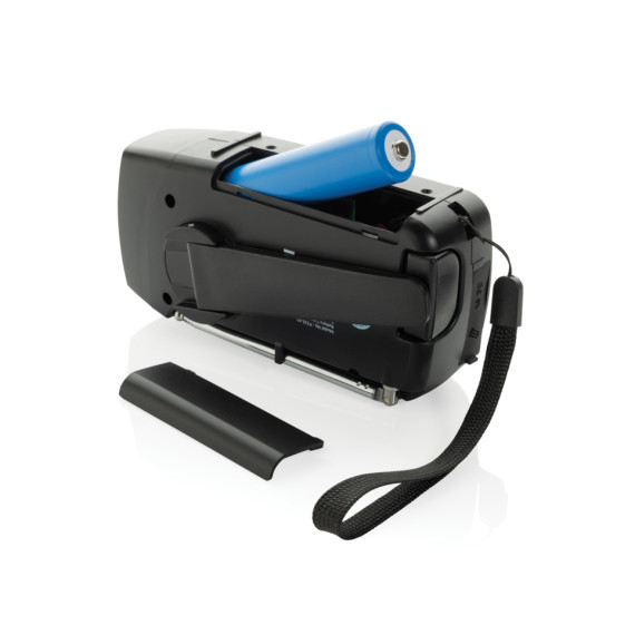 Nouzové rádio RescueWave RCS z recyklovaného plastu