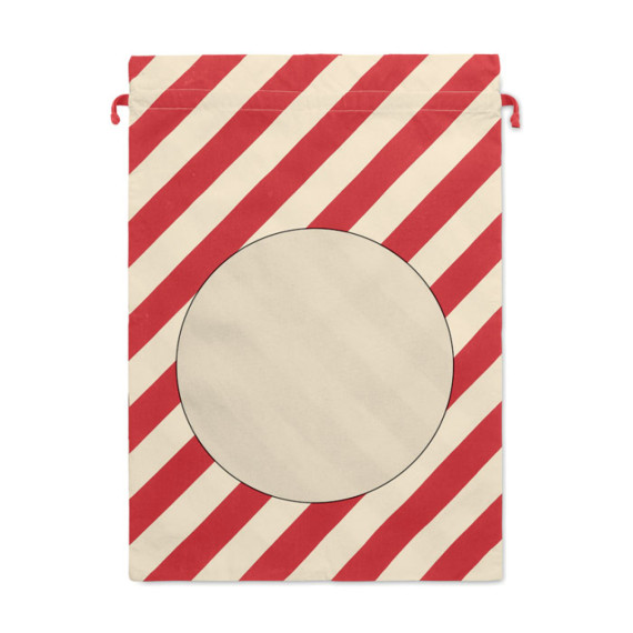 LAUKKU, Velká bavlněná vánoční taška