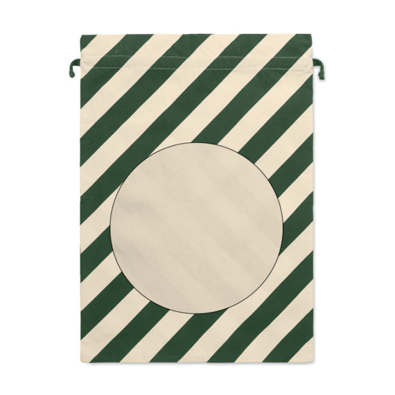 LAUKKU, Velká bavlněná vánoční taška