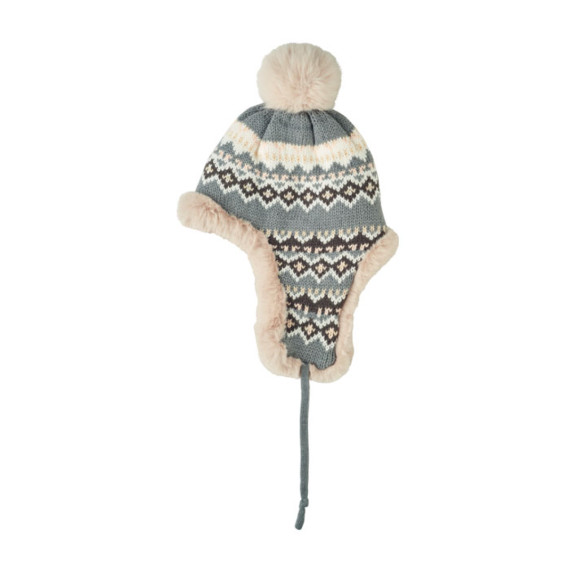 YULONG, Pletená čepice s klapkami