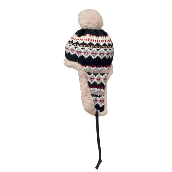 YULONG, Pletená čepice s klapkami