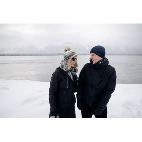 ANVIK, Pletená 3M čepice s lemem