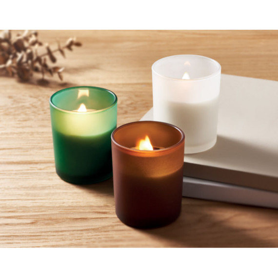 KIVAS WOOD, Svíčka z rostlinného vosku 80g