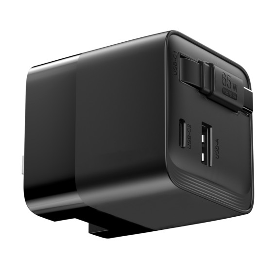 GaN adaptér 65W se svinovacím kabelem UrbanVitamin Mendocino