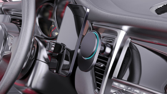 Magnetický nabíjecí držák do auta PowerCruze 15W z RCS RPET