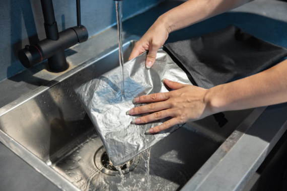 Skládací taška na potraviny Snackstrap z RPET AWARE™