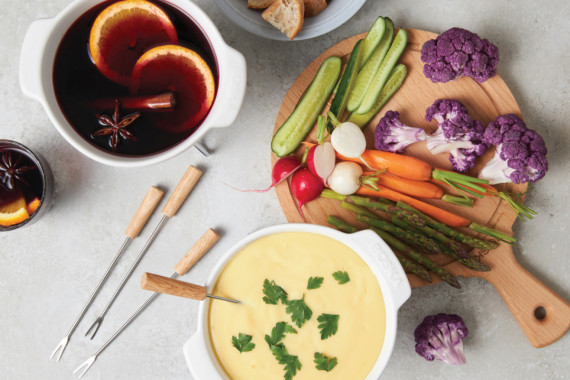 Sada na sýrové fondue BOSKA – 750 ml