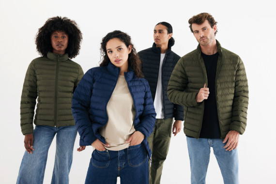 Pánská prošívaná bunda IQONIQ Maiko z recykl. polyesteru