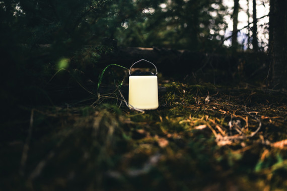 Přenosná USB LED stolní lampa Limio z RCS RPET