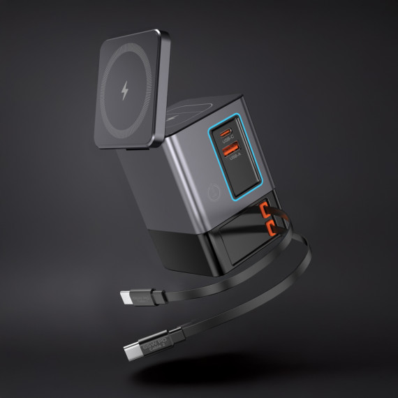 GAN adaptér 105W se svin. kabelem Urban Vitamin Sacramento