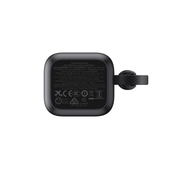 Powerbanka Anker 25 000 mA 165 W s vysouvacím kabelem